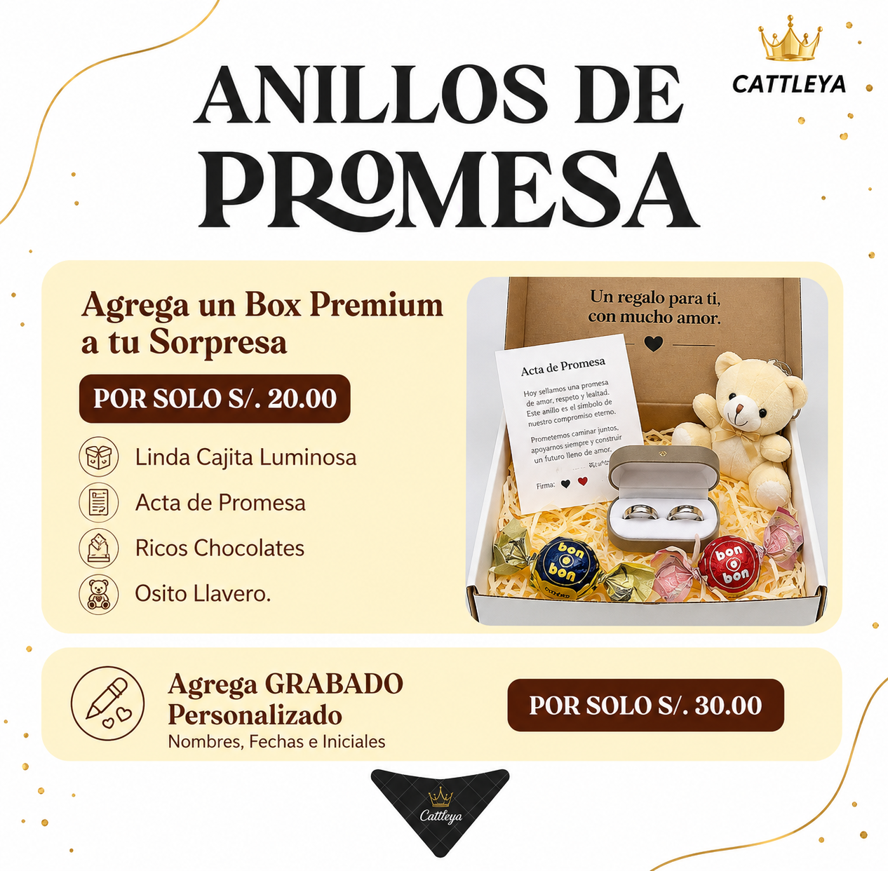 JOYA- ANILLOS DE PROMESA💍💕🎁