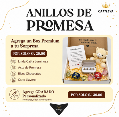 JOYA- ANILLOS DE PROMESA💍💕🎁