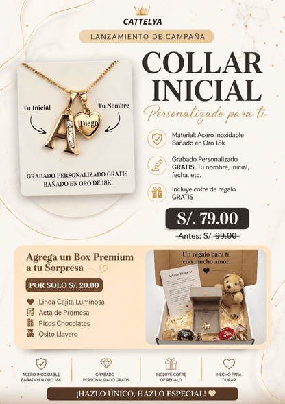 JOYA-COLLARIN INCIALES A-Z🎁❤️