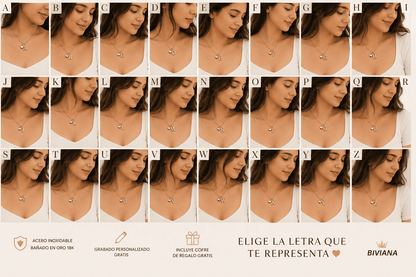 JOYA-COLLARIN INCIALES A-Z🎁❤️
